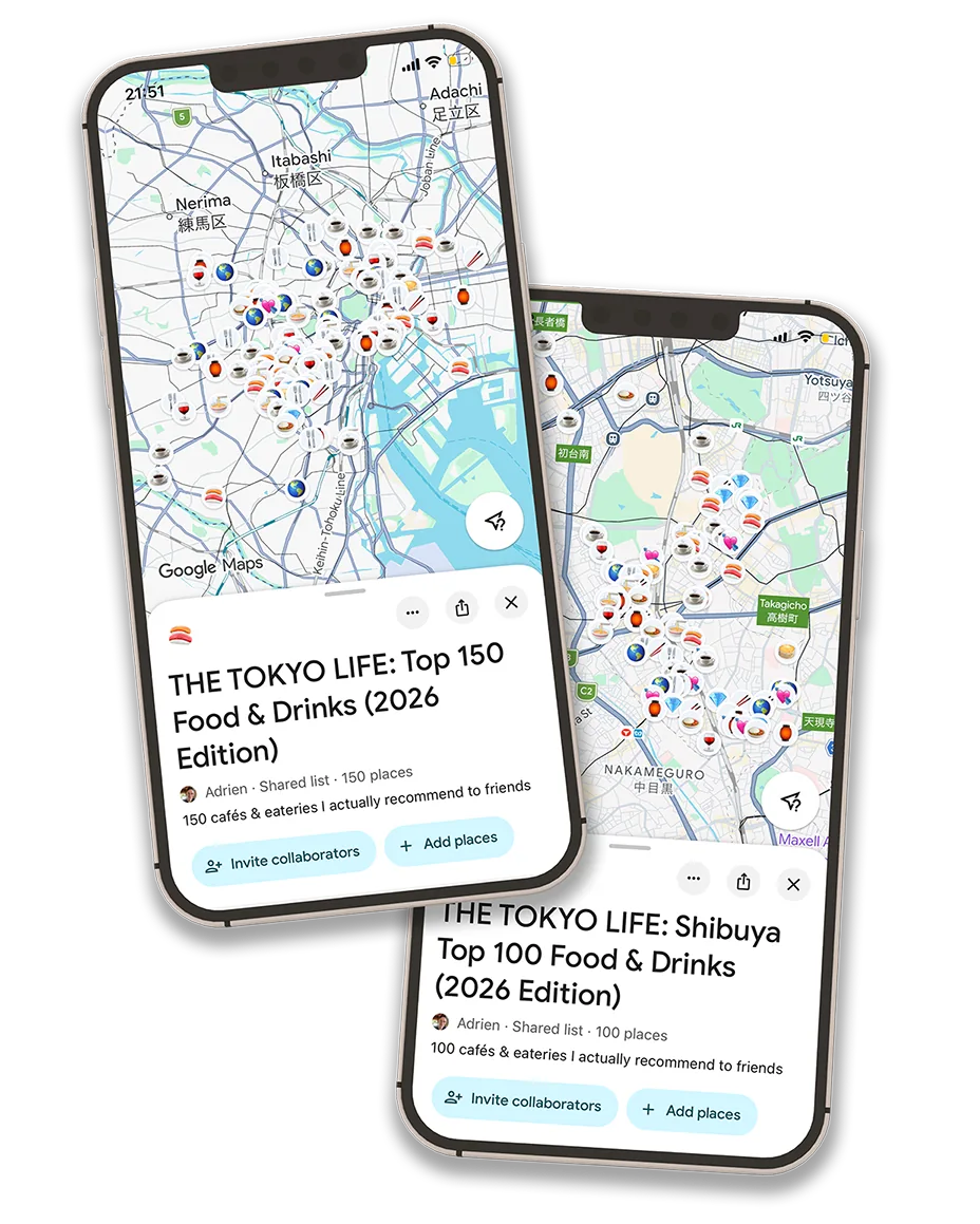 Tokyo & Shibuya Food & Drinks bundle on iPhone